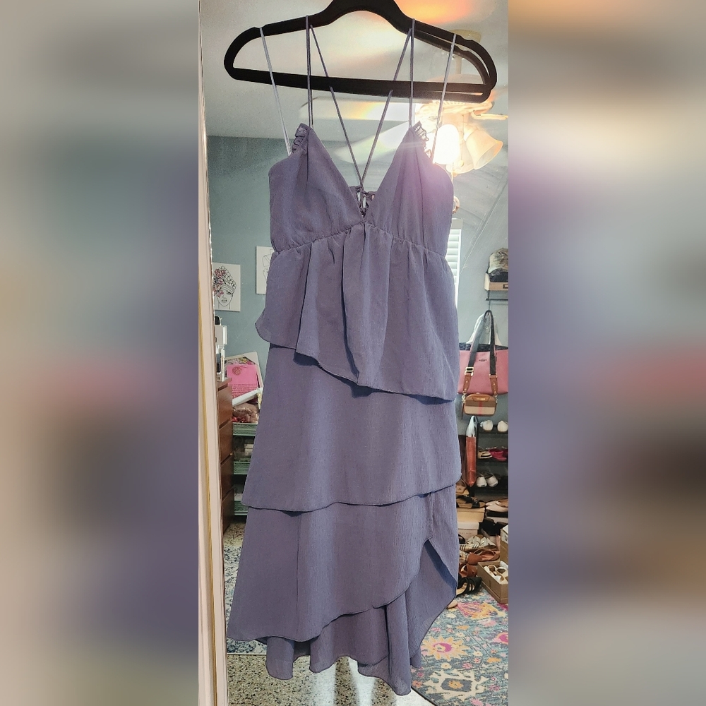 Dusty Blue Dress